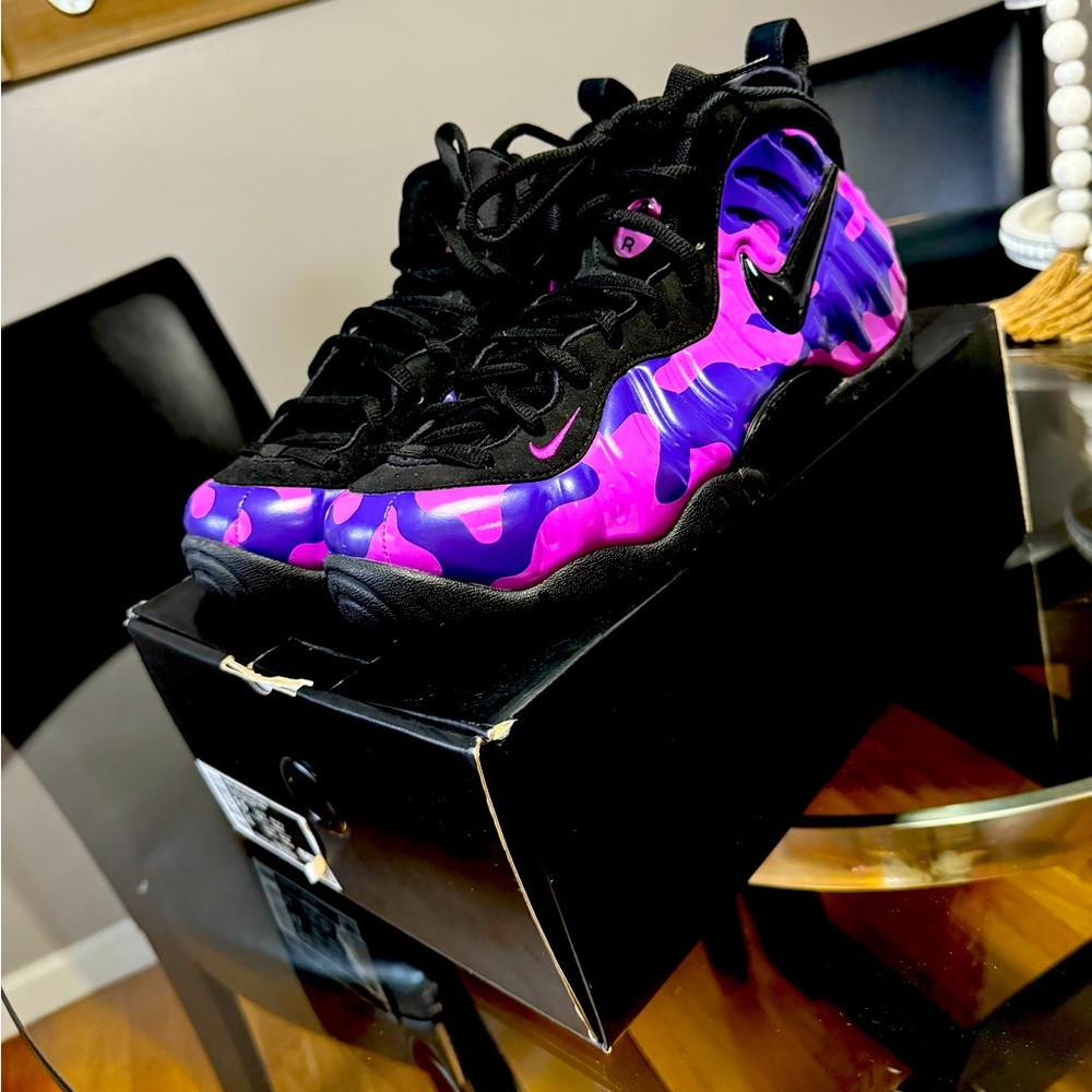 Air Foamposite Pro Purple Camo
